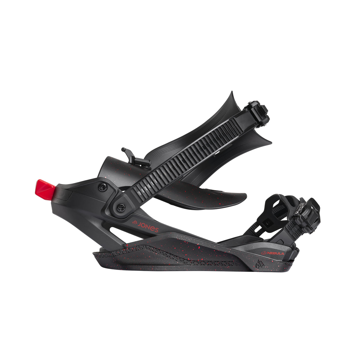 Jones 2027 Nebula FASE Bindings - Tweaker Black/Red