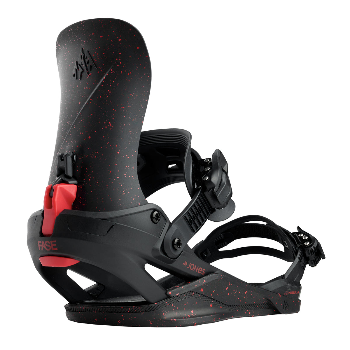 Jones 2027 Nebula FASE Bindings - Tweaker Black/Red