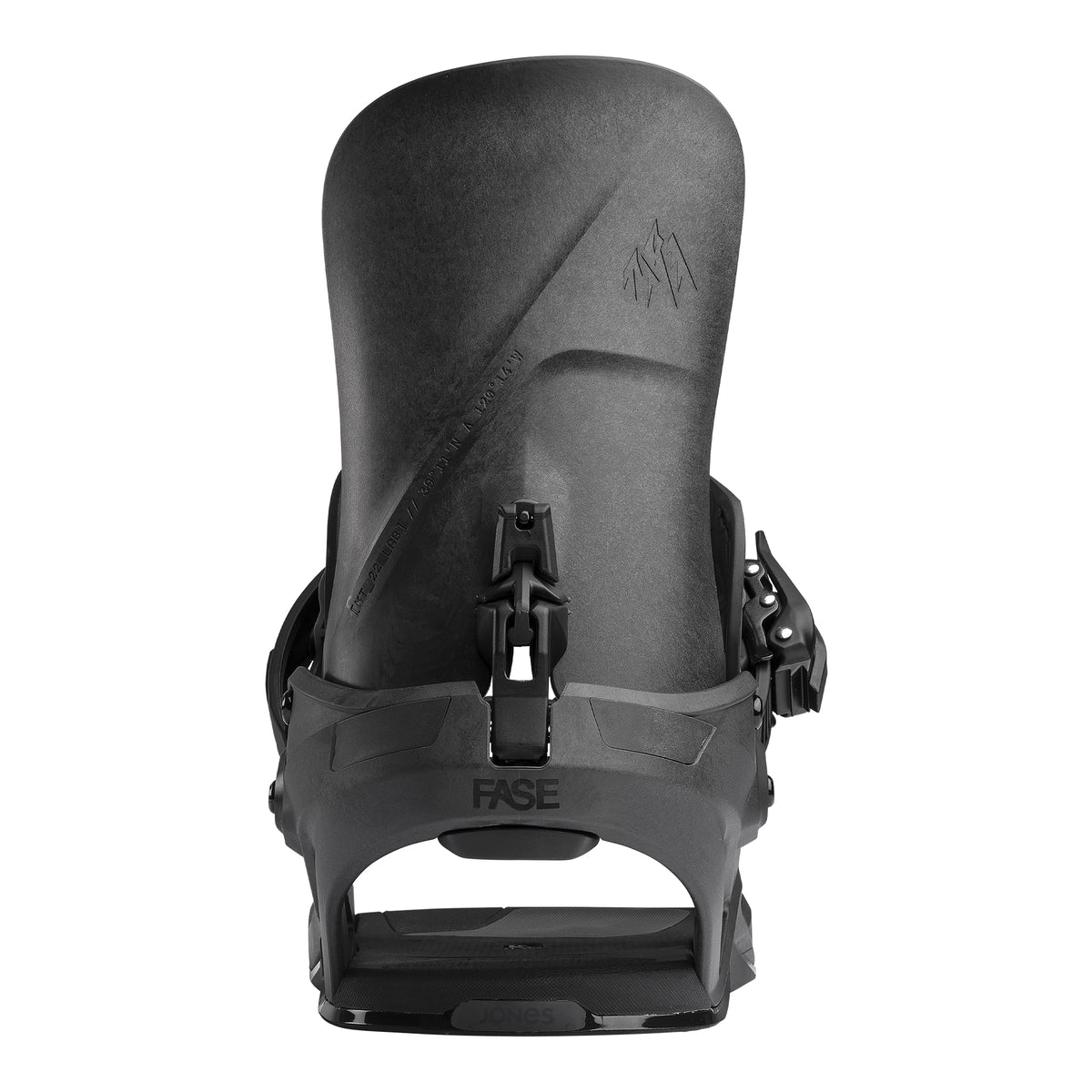 Jones 2027 Zenith FASE Bindings - Black Carbon