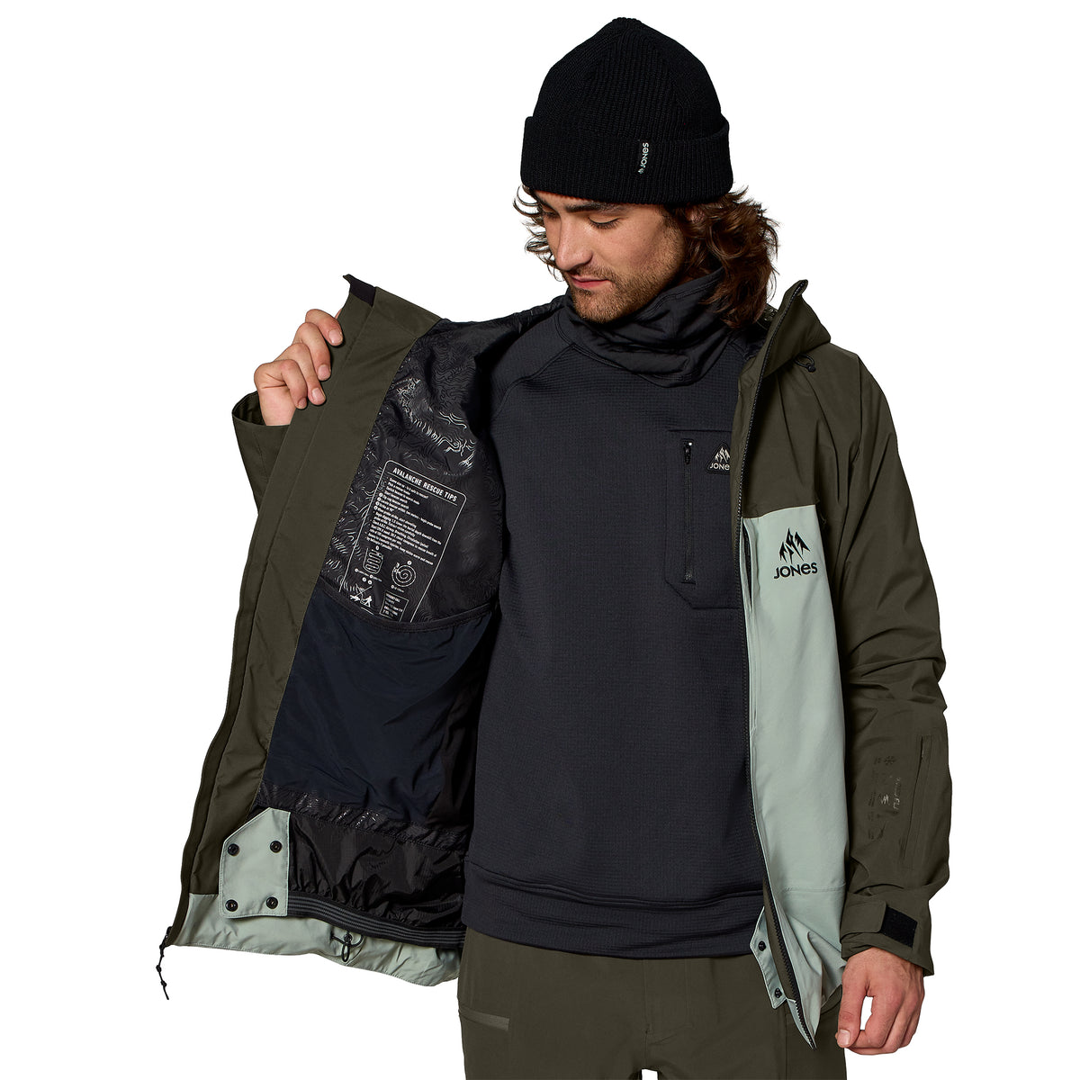 Jones 2027 Deeper Gore-Tex Jacket - Midnight Green