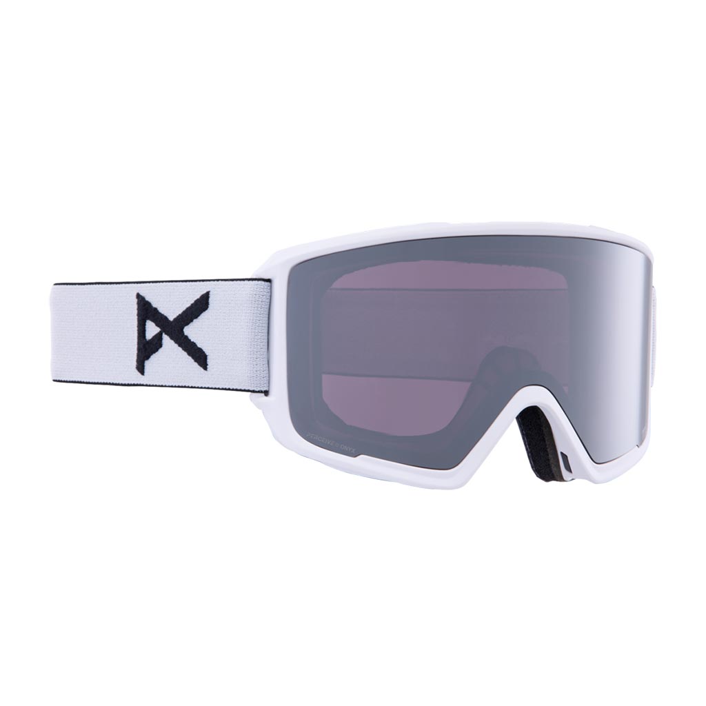 Anon M3 Low Bridge Goggle + Extra Lens - White/Sun Onyx