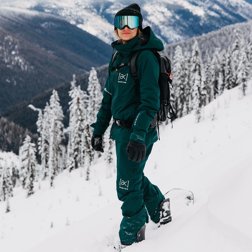 Burton 2025 Womens AK Summit Insulated Gore-Tex Pant - Deep Emerald