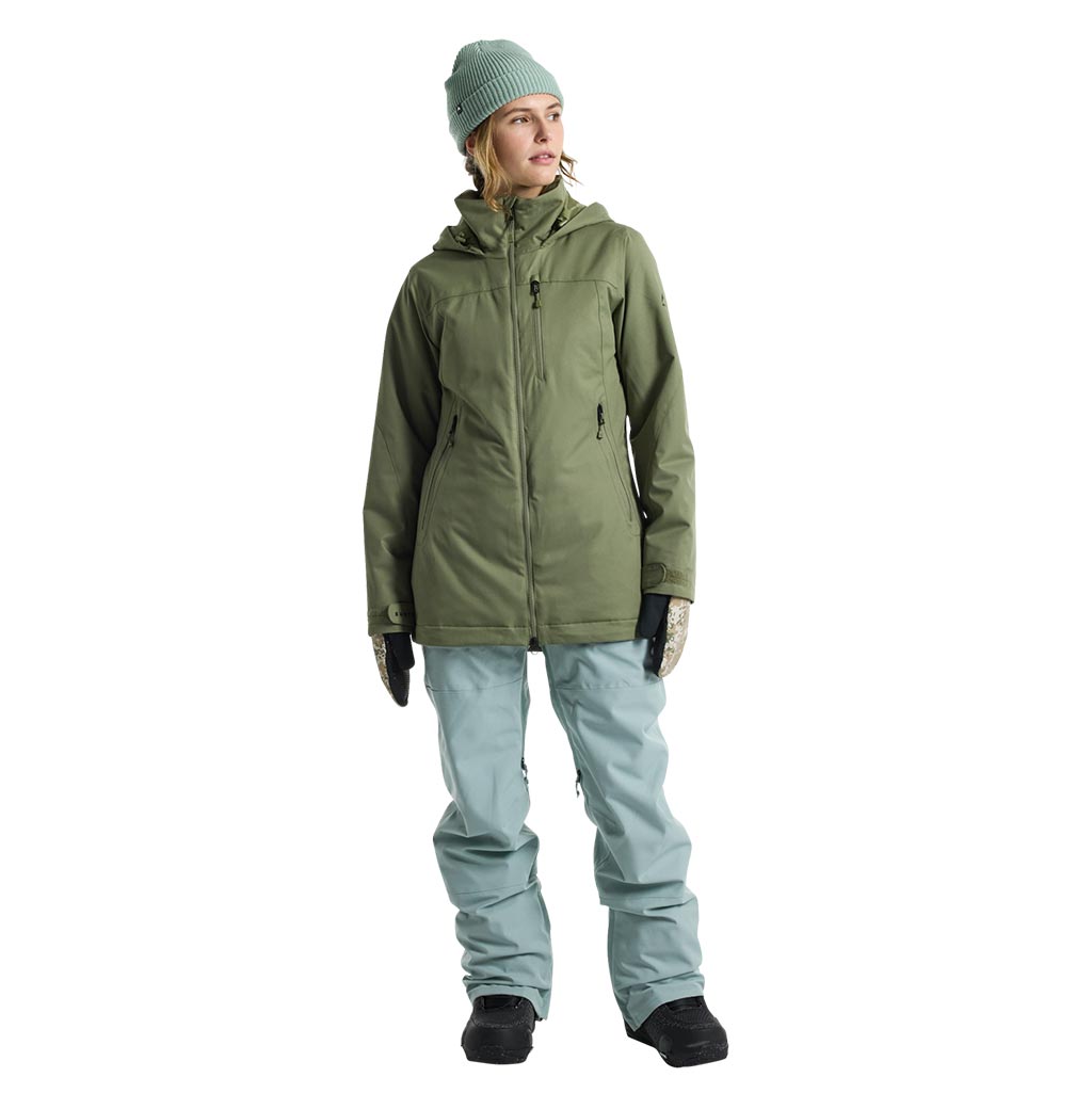 Burton 2025 Womens Lelah Jacket - Forest Moss