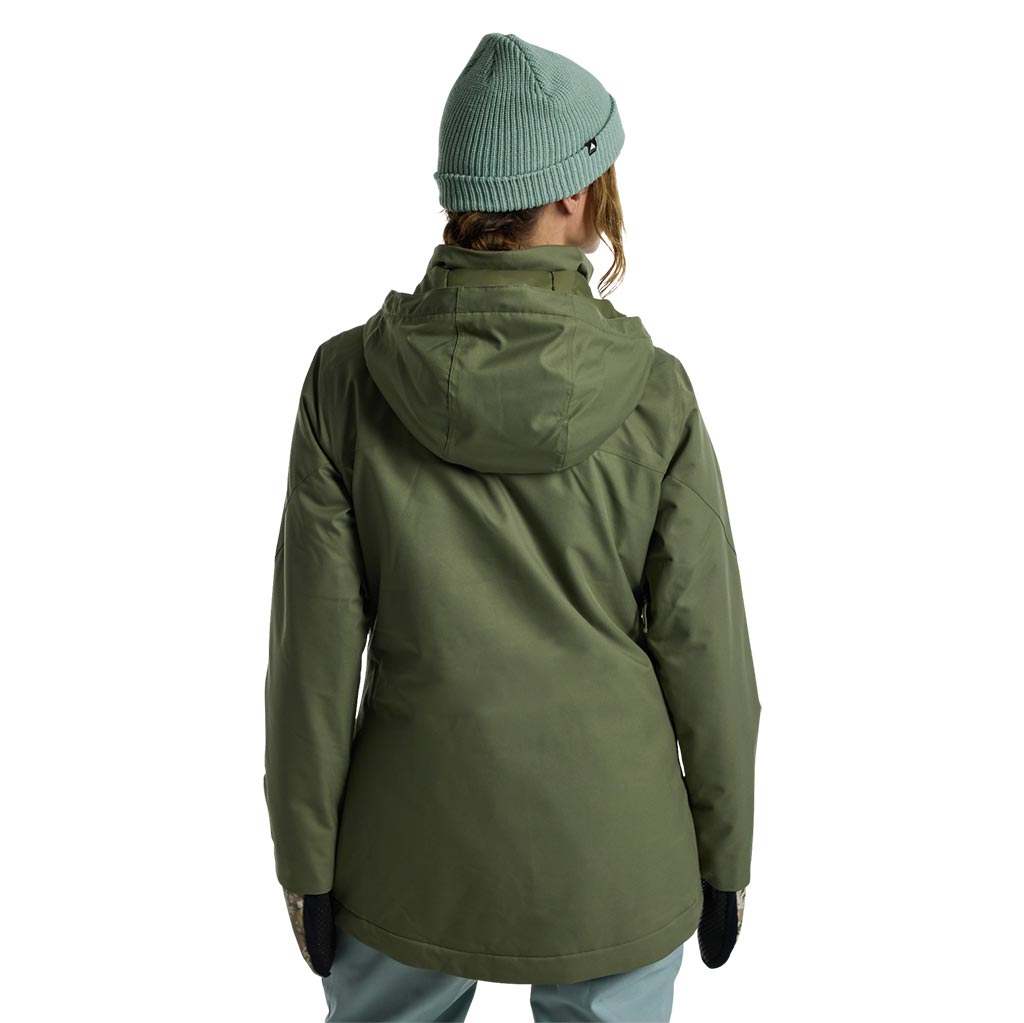 Burton 2025 Womens Lelah Jacket - Forest Moss