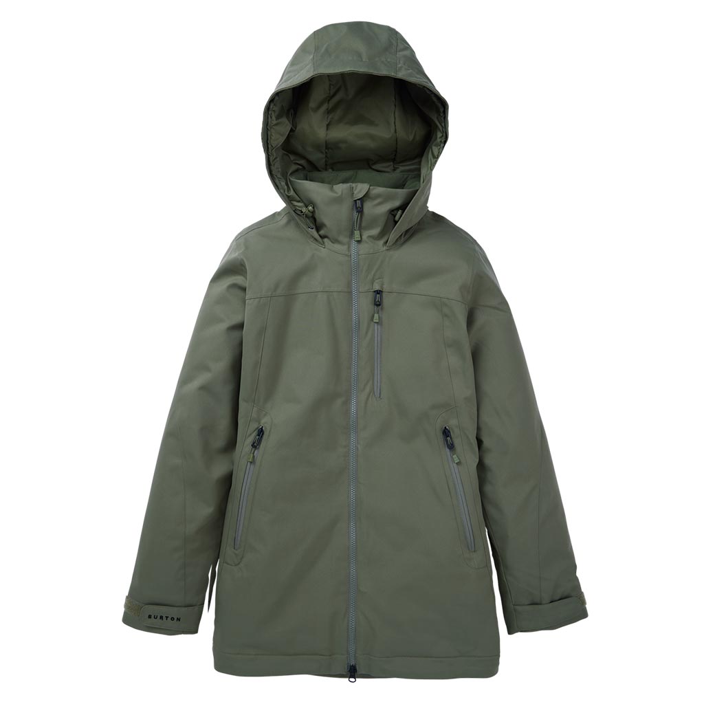 Burton 2025 Womens Lelah Jacket - Forest Moss