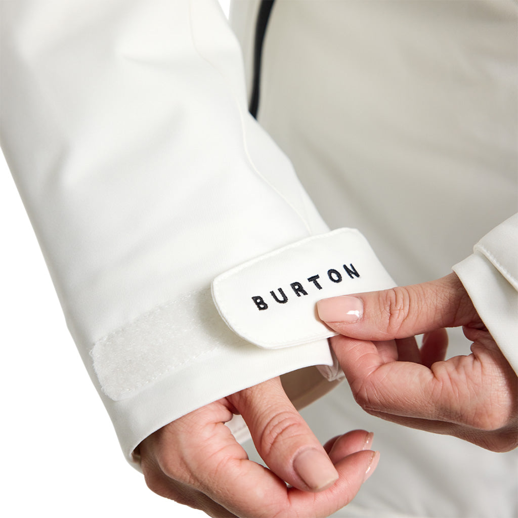 Burton 2024 Womens Lelah Jacket - Stout White