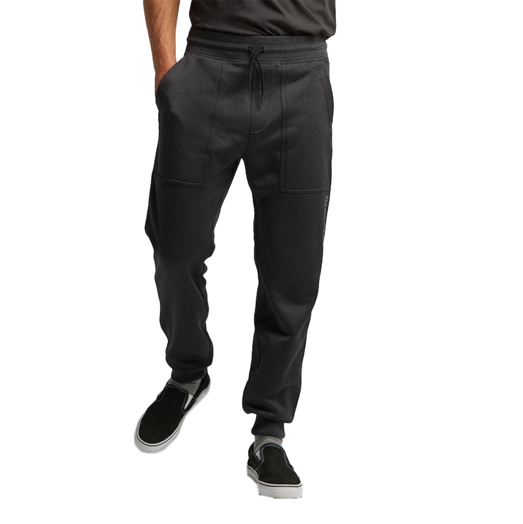 Burton Oak Fleece Pant - True Black Heather