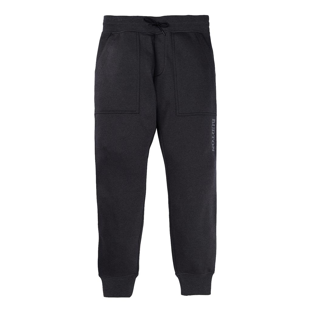 Burton Oak Fleece Pant - True Black Heather