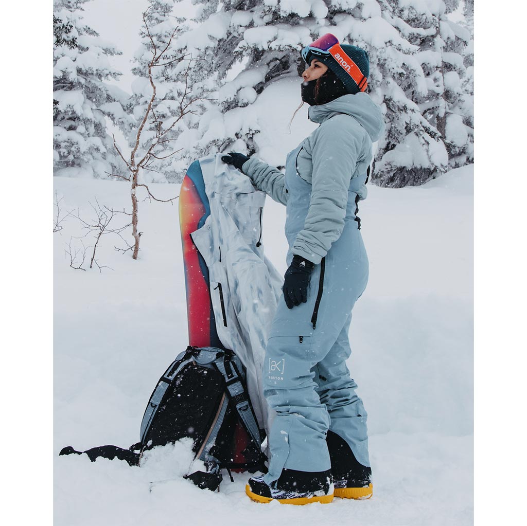 Burton 2025 Womens AK Kimmy 2L Bib Pant - Dusty Blue