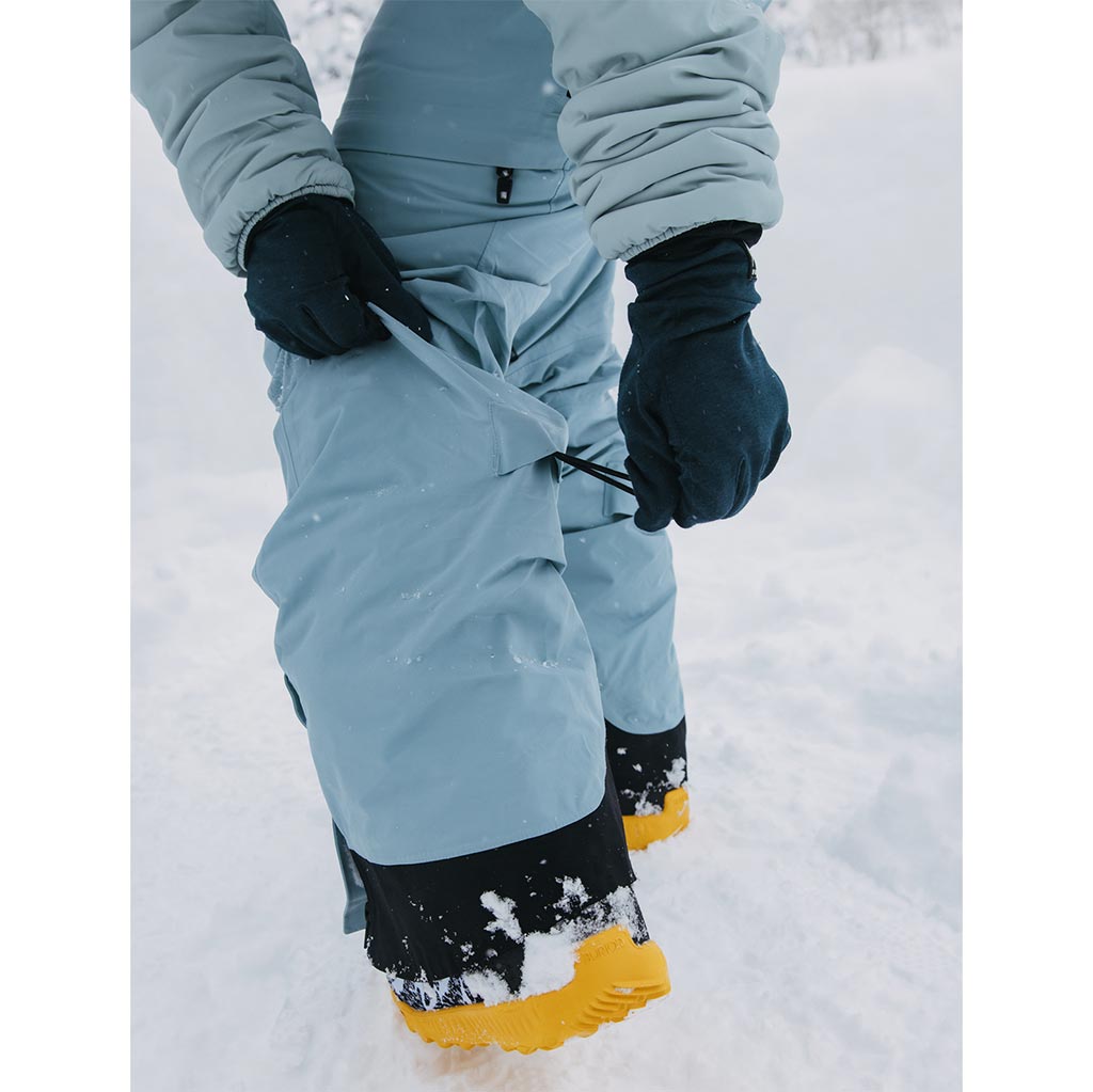 Burton 2025 Short Womens AK Kimmy 2L Bib Pant - Dusty Blue