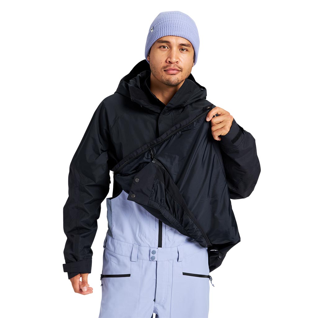 Burton 2025 Frostner Anorak - True Black