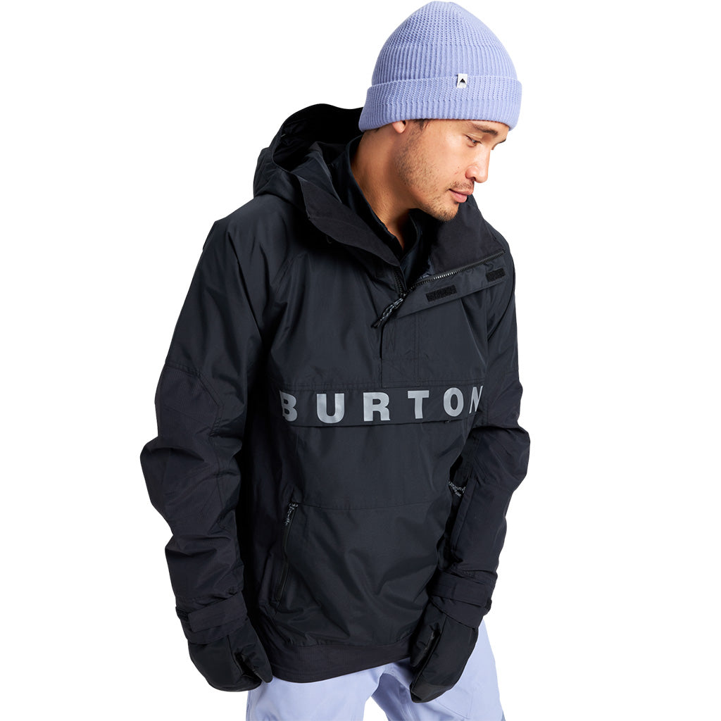 Burton 2024 Frostner Anorak Jacket - True Black