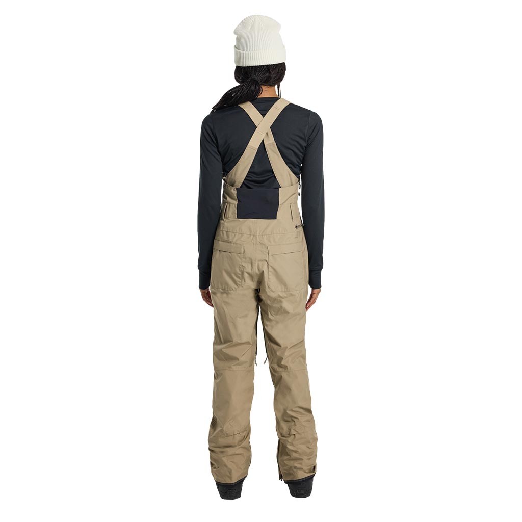Burton 2025 Womens Gore Avalon Bib Pant - Summit Taupe