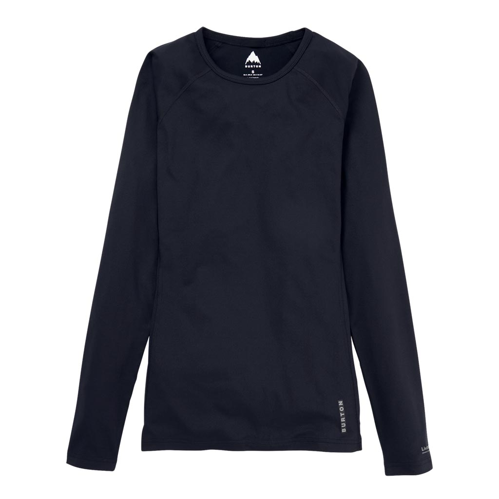 Burton Womens Midweight X Thermal Crew - True Black