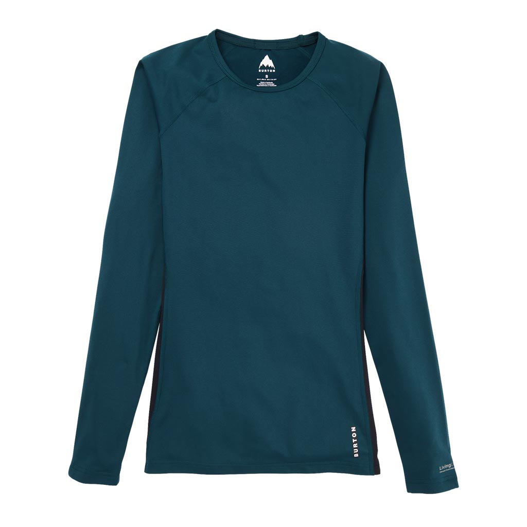 Burton 2025 Womens Midweight X Thermal Crew - Deep Emerald