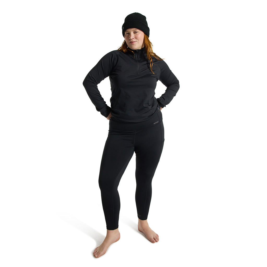 Burton Womens Heavyweight X Thermal Pant - True Black