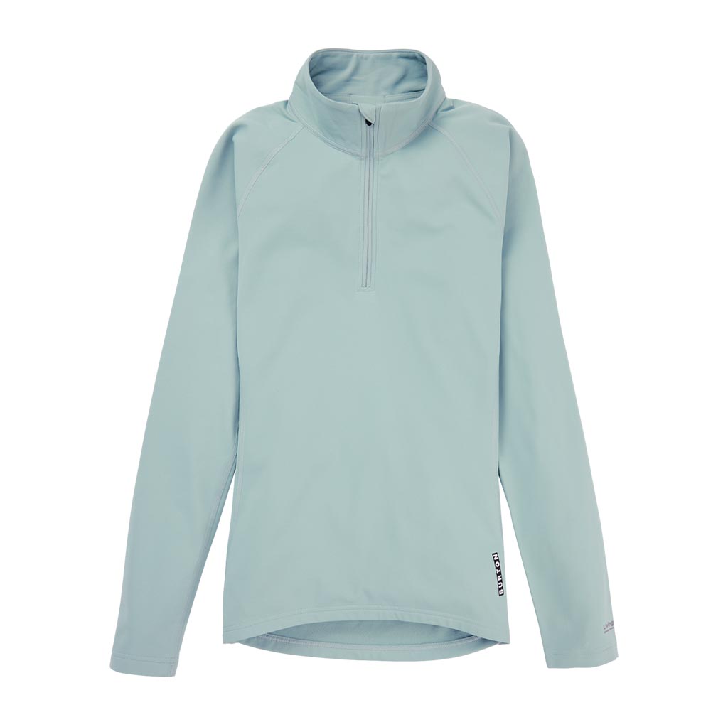 Burton 2025 Womens Heavyweight X 1/4 Zip - Petrol Green