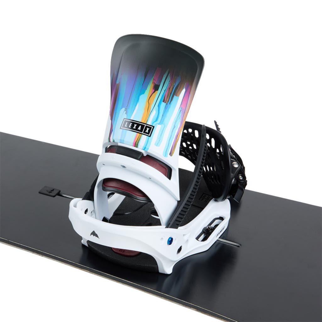 Burton 2024 Womens Lexa X EST Bindings - White/Graphic