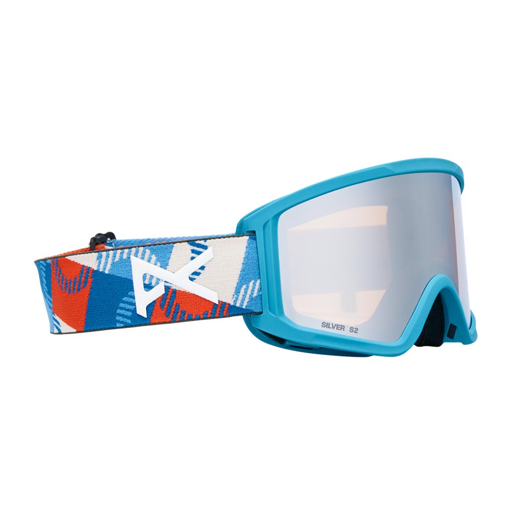 Anon 2026 Tracker 2.0 Kids Goggle + MFI - Patchworks/Silver Amber