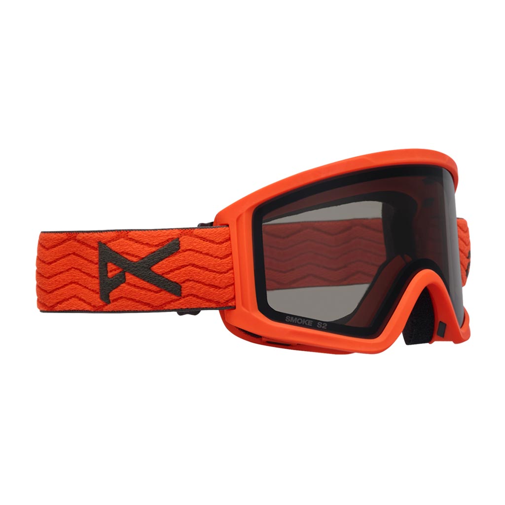Anon 2026 Tracker 2.0 Kids Goggle + MFI - Fiesta Red/Smoke