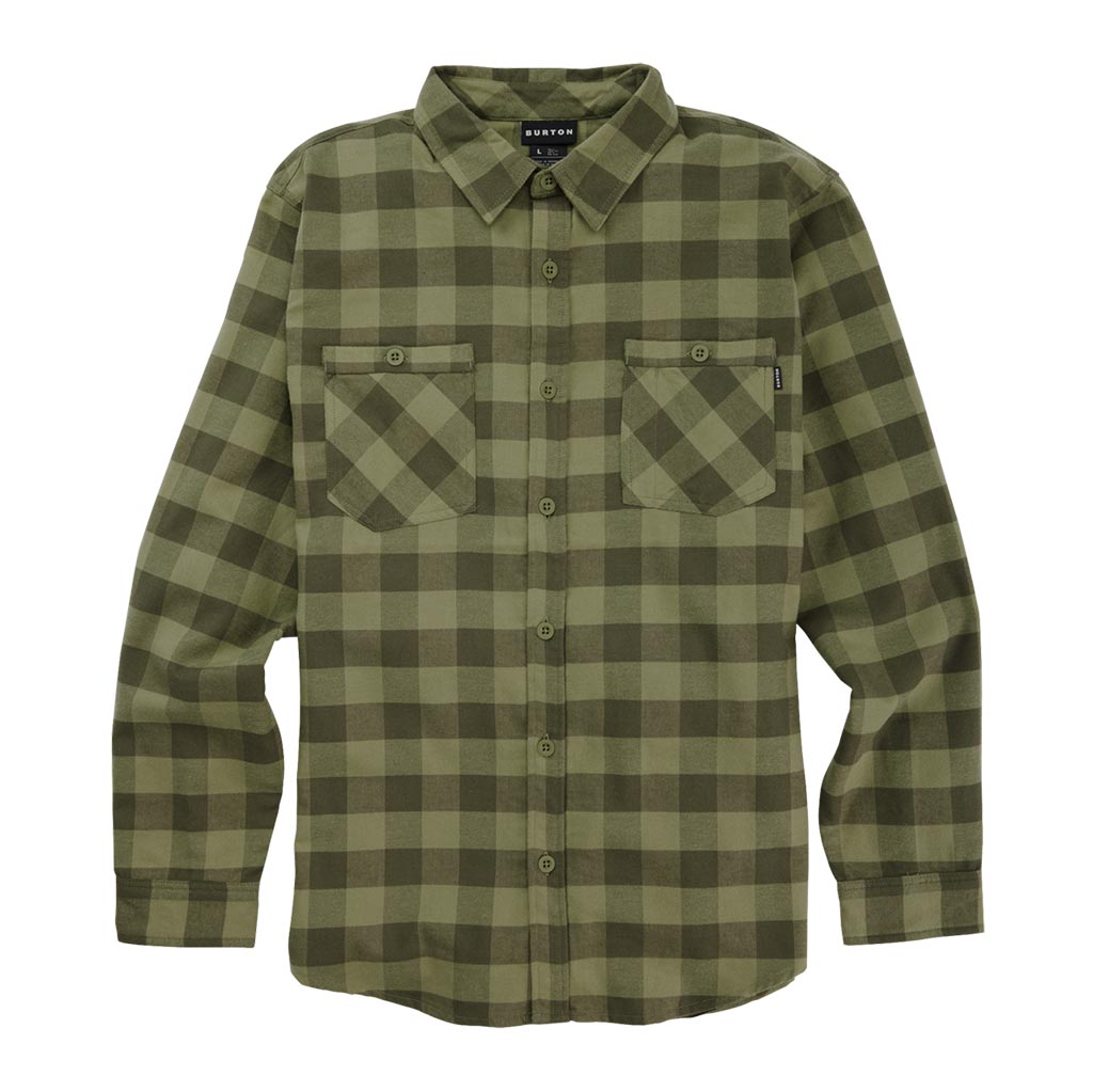 Burton Favourite Flannel - Forest Moss Buffalo Plaid