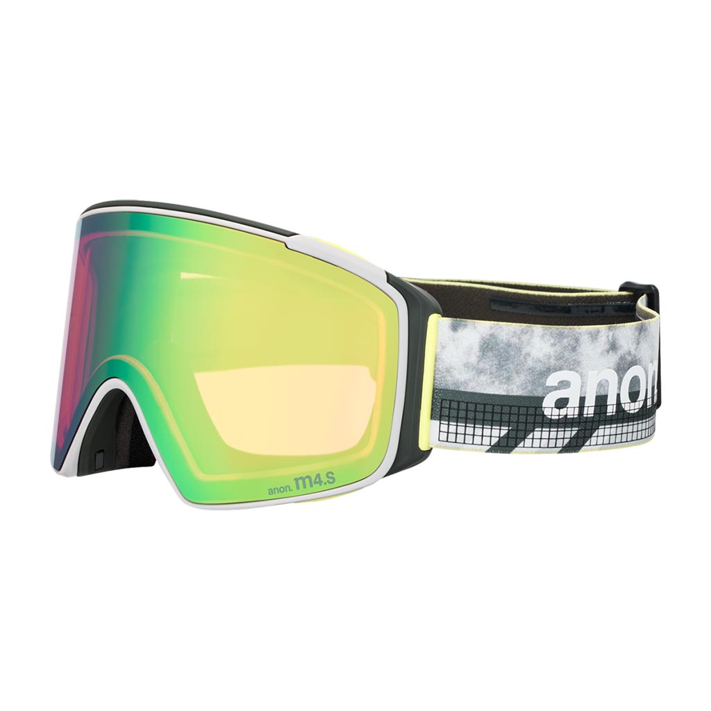 Anon 2026 M4S Cylindrical Goggle - Tiltshift/Variable Green