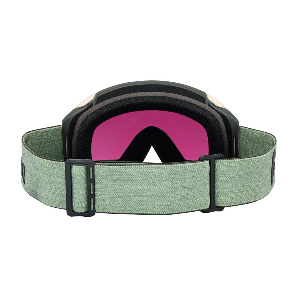 Anon 2026 M4S Cylindrical Goggle - Soft Sage/Sunny Onyx