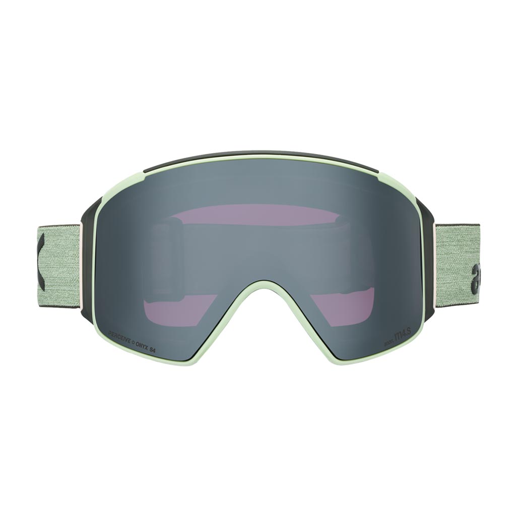 Anon 2026 M4S Cylindrical Goggle - Soft Sage/Sunny Onyx