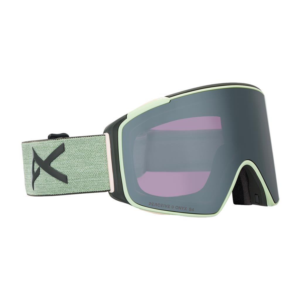 Anon 2026 M4S Cylindrical Low Bridge Goggle - Soft Sage/Sunny Onyx