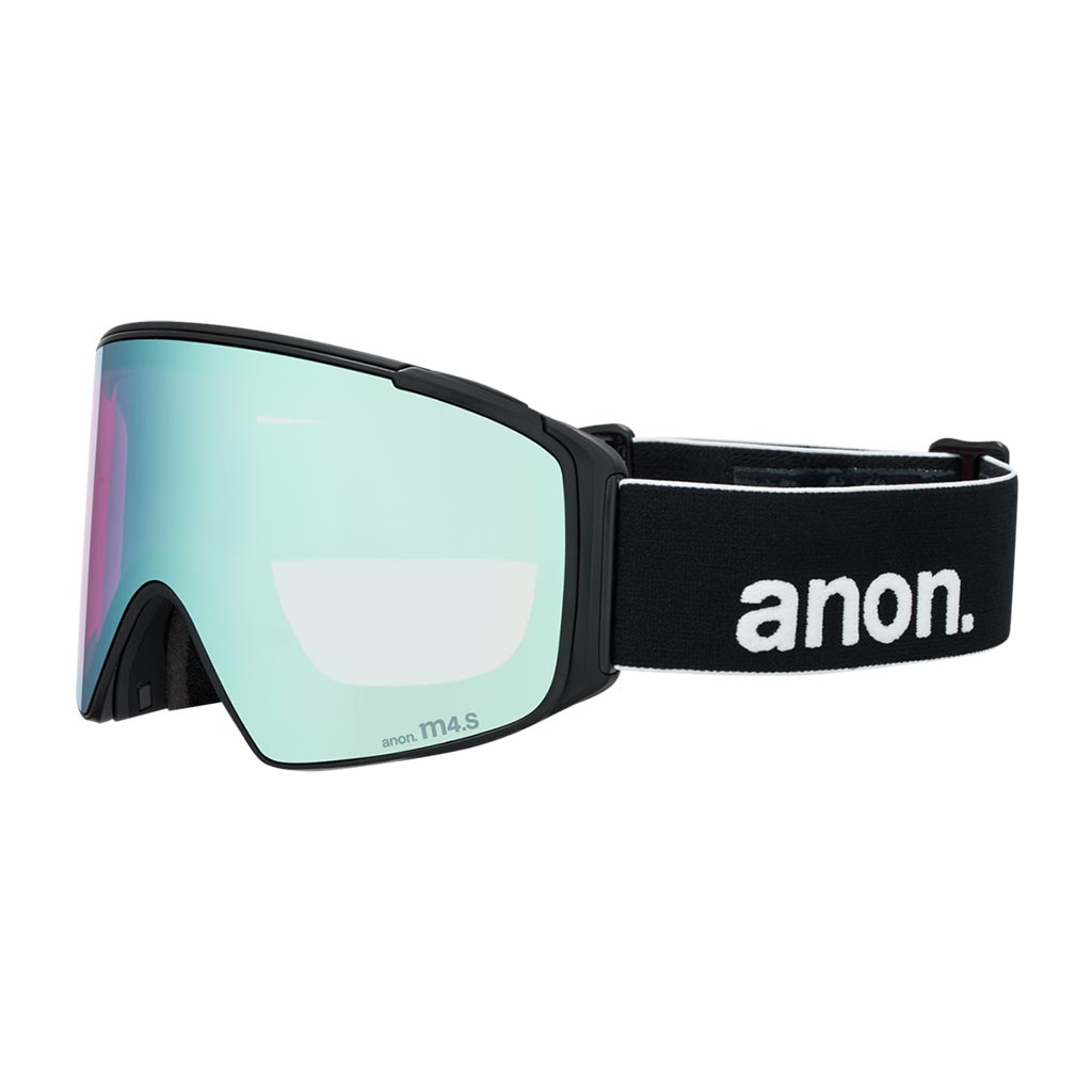 Anon 2026 M4S Cylindrical Low Bridge Goggle - Black/Variable Blue