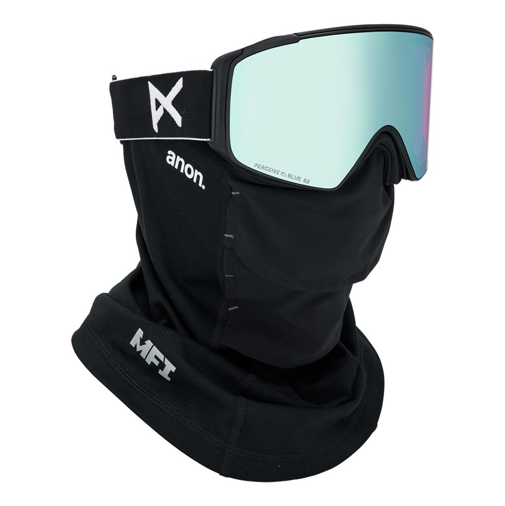 Anon 2026 M4S Cylindrical Low Bridge Goggle - Black/Variable Blue