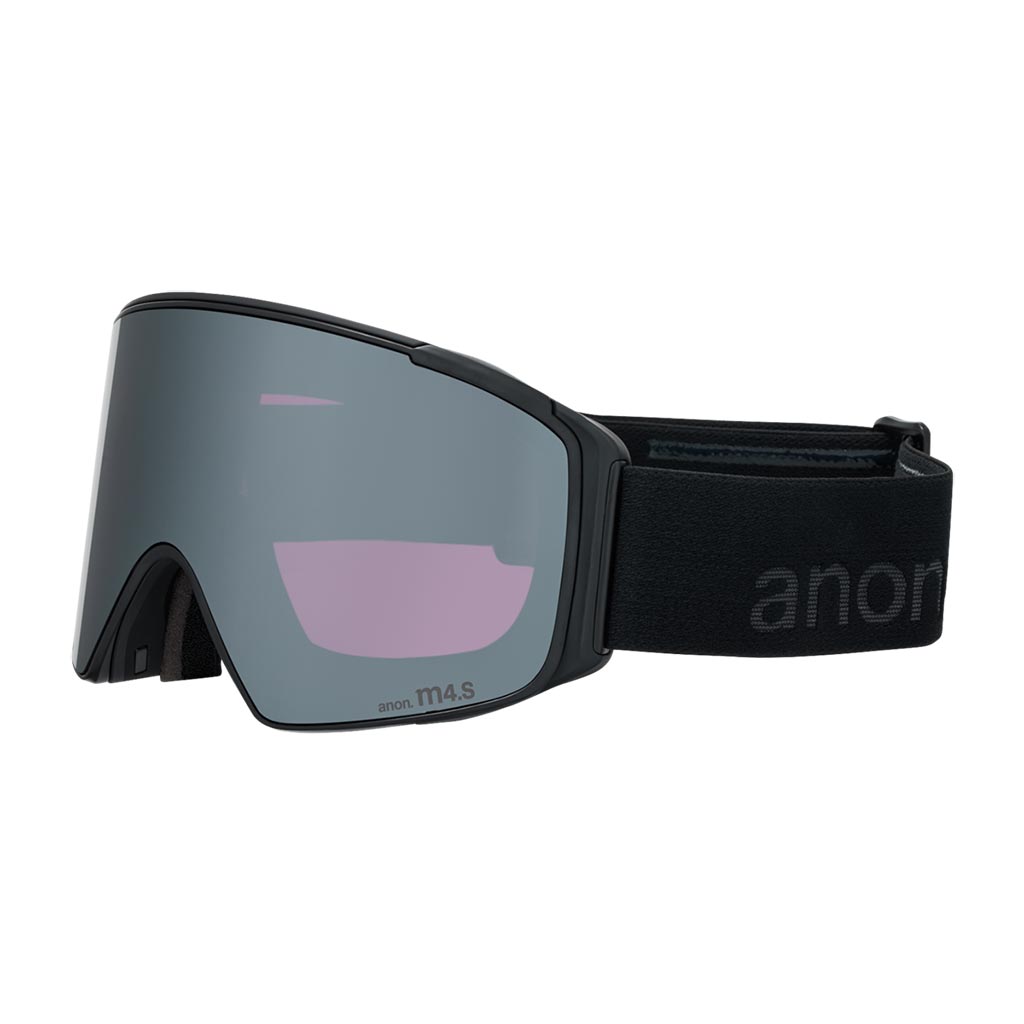Anon 2026 M4S Cylindrical Low Bridge Goggle - Smoke/Sunny Onyx