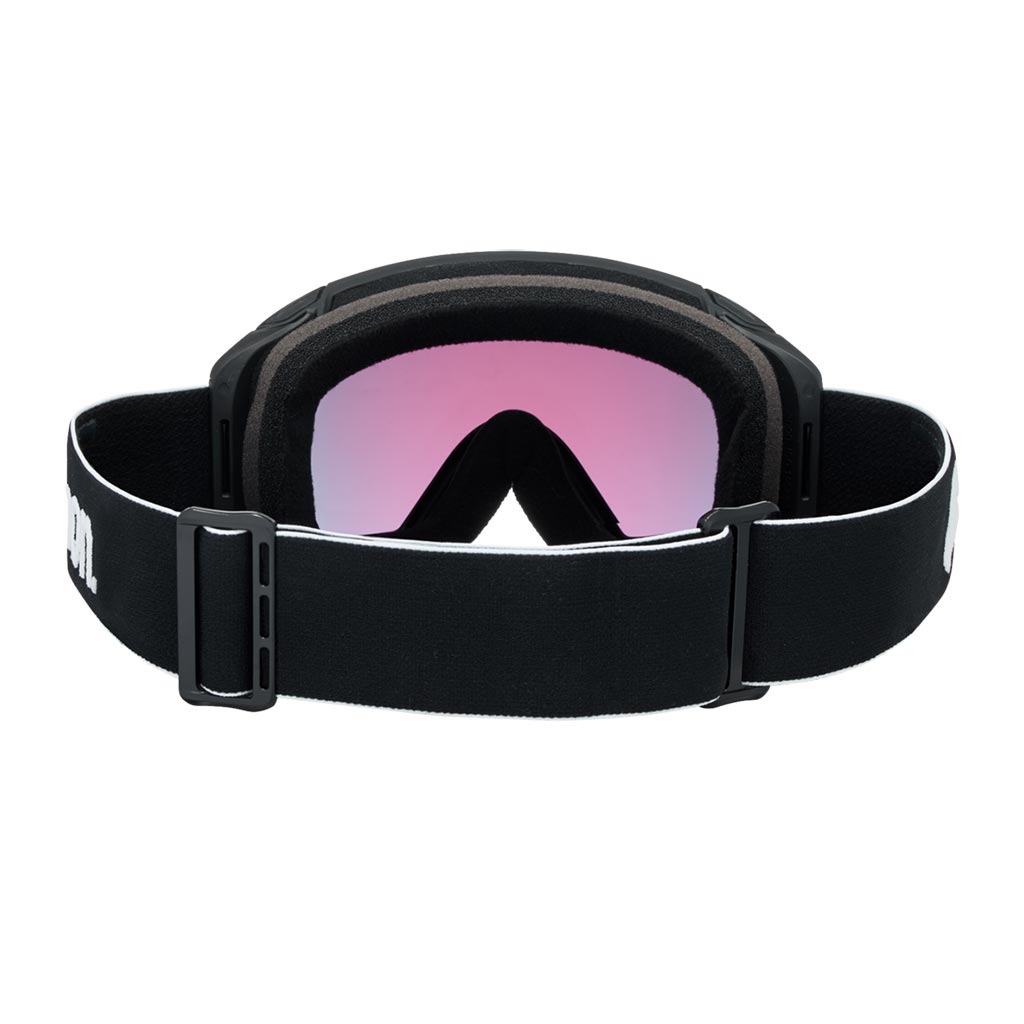 Anon 2026 M4S Cylindrical Low Bridge Goggle - Black/Sunny Red