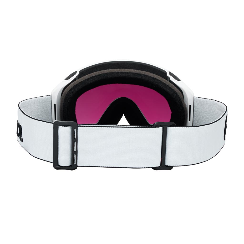 Anon 2026 M4S Cylindrical Low Bridge Goggle - White/Sunny Onyx