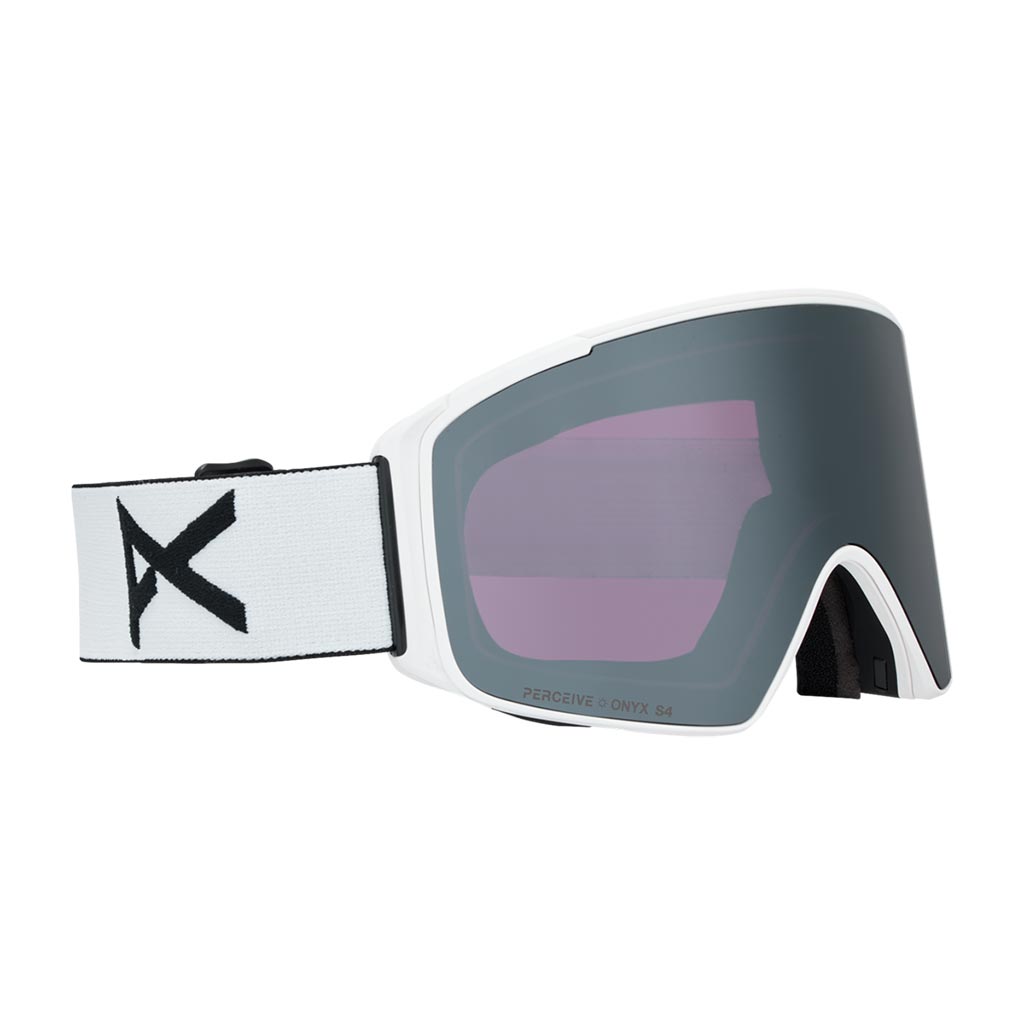 Anon 2026 M4S Cylindrical Goggle - White/Sunny Onyx