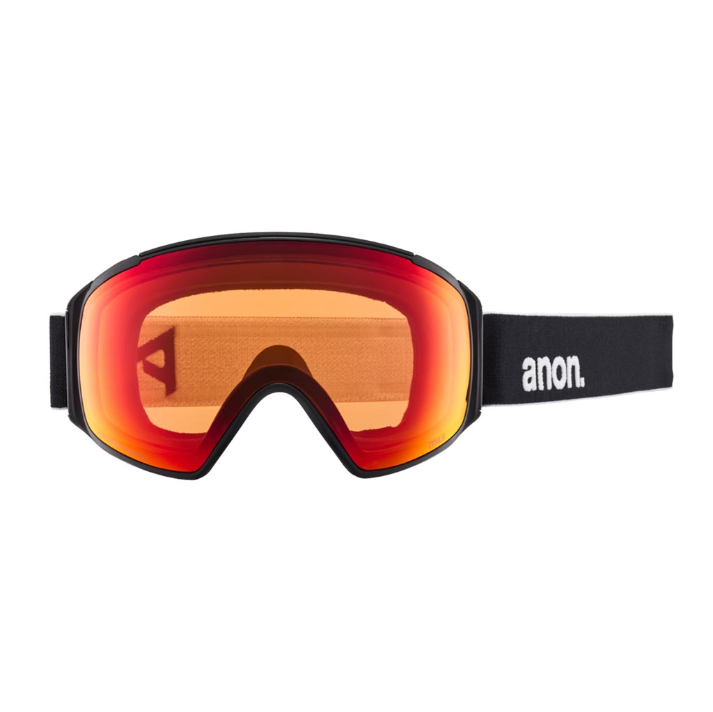 Anon M4S Low Bridge Toric Goggle - Black/Sun Red