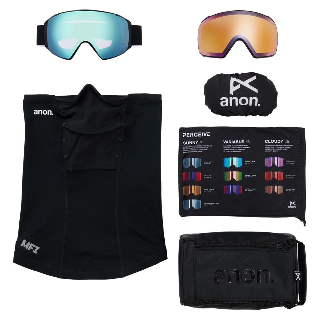 Anon 2026 M4S Toric Goggle - Black/Variable Blue