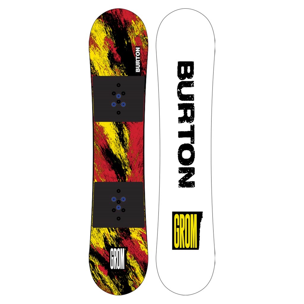Burton 2025 Grom Snowboard - Ketchup/Mustard