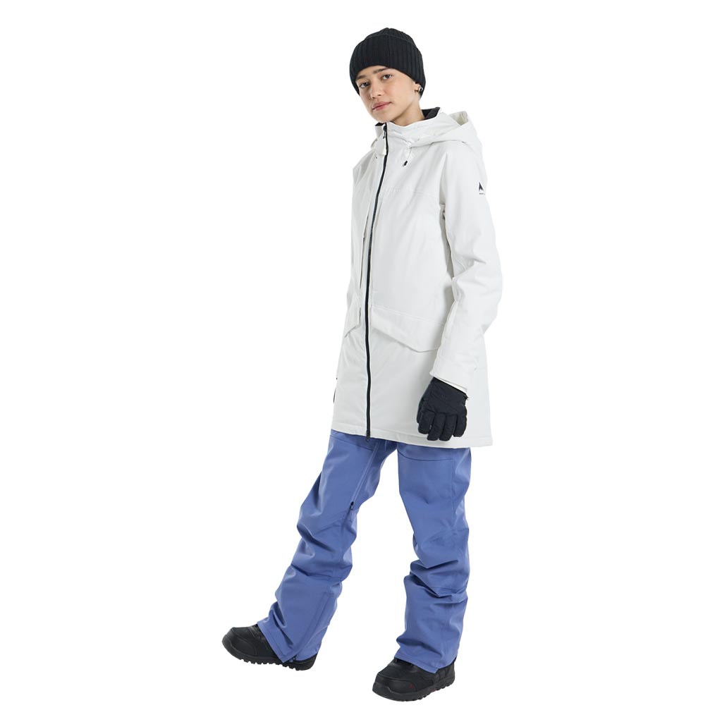 Burton 2025 Womens Prowess Jacket - Stout White