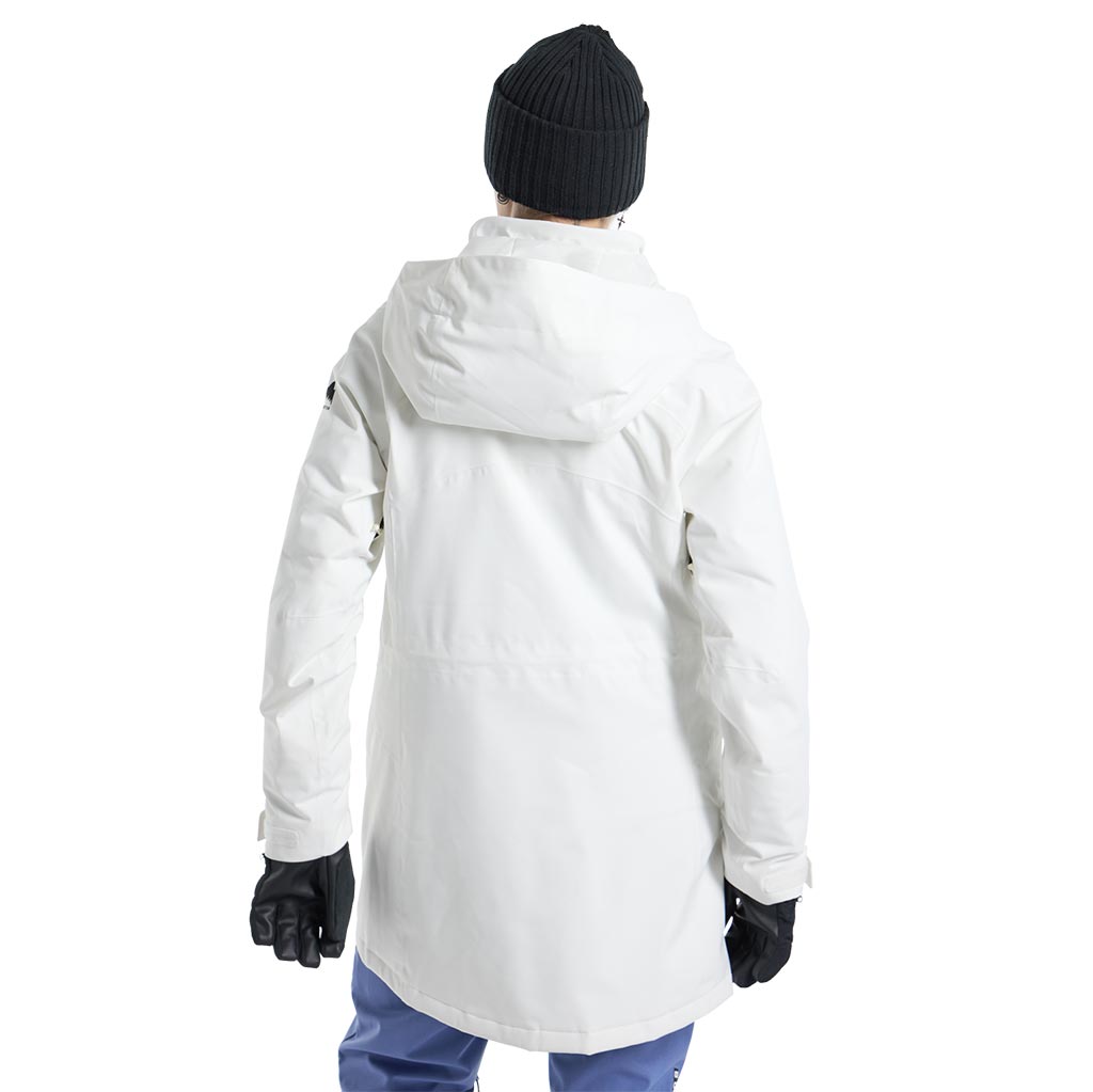 Burton 2025 Womens Prowess Jacket - Stout White