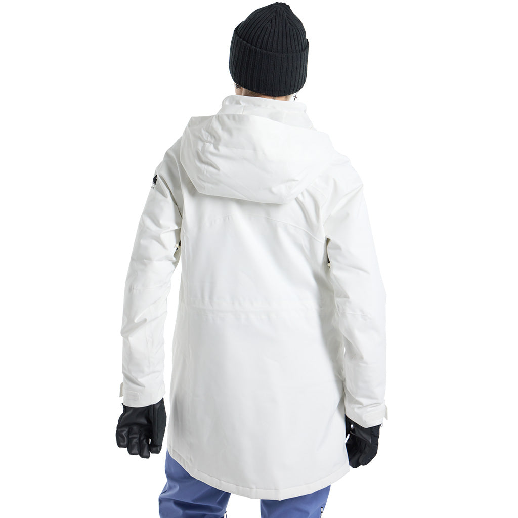 Womens white anorak jacket hotsell
