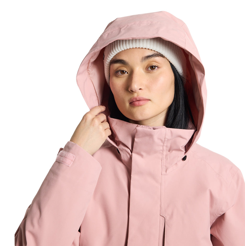 Burton 2024 Womens Jet Ridge Jacket - Powder Blush