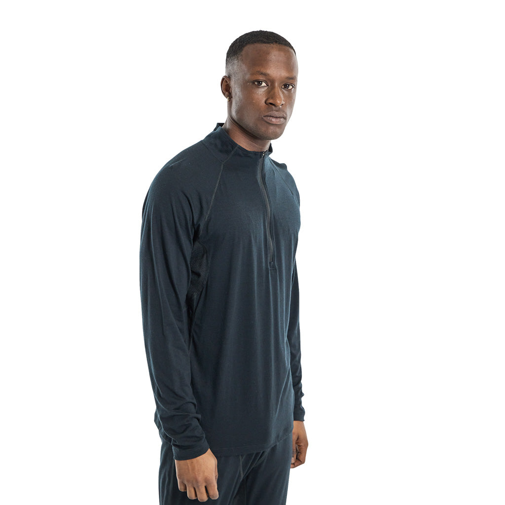 Burton Phayse 1/4 Zip Thermal Top - True Black