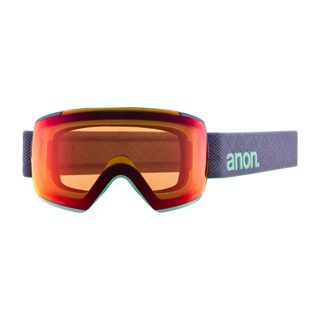 Anon 2025 M5 Goggle + Extra Lens - Purple/Sun Bronze