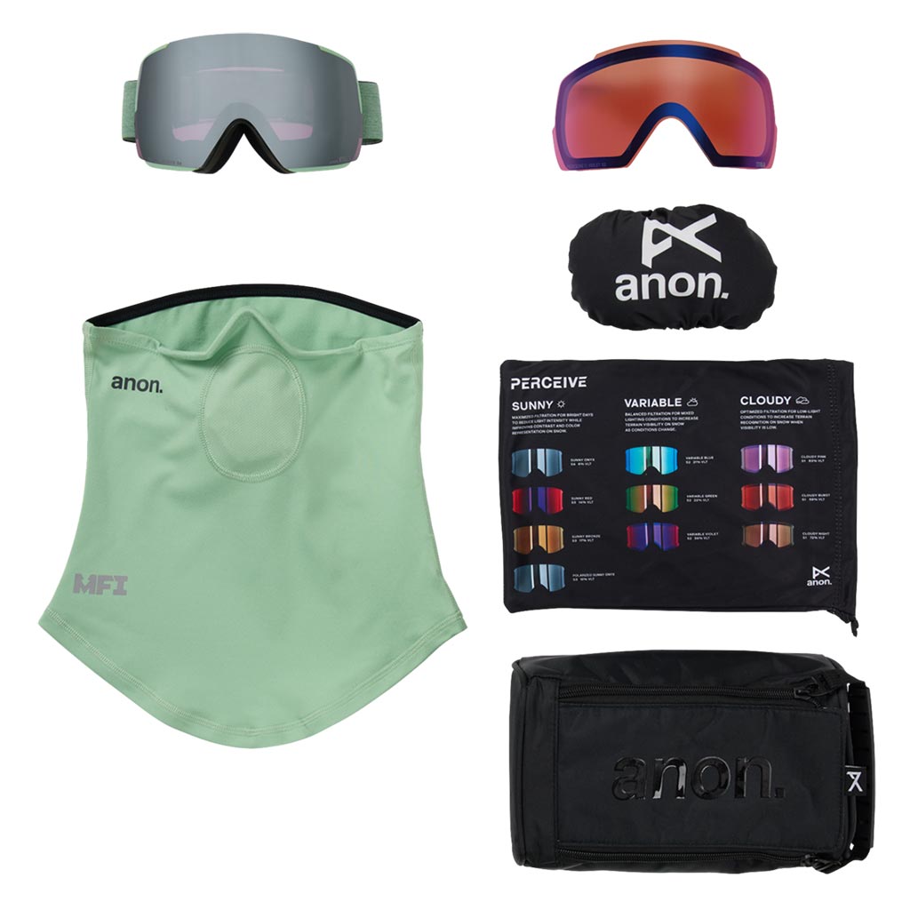 Anon 2026 M5S Goggle - Soft Sage/Sunny Onyx