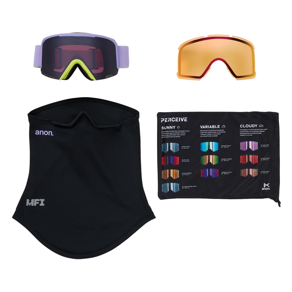 Anon 2026 Nesa Goggle - Hyper Lilac/Sunny Onyx