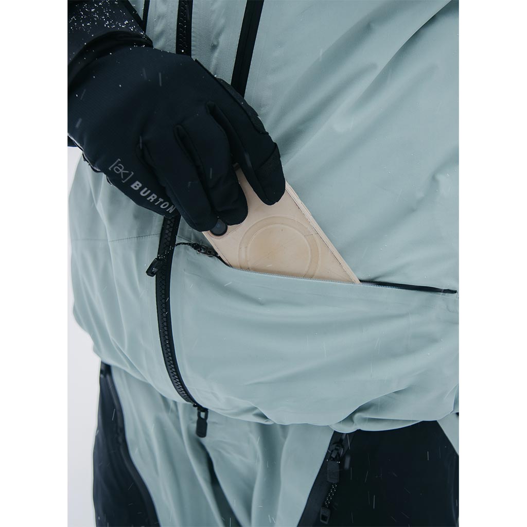 Burton 2025 AK Tuvak Gore-Tex 3L C-Knit Jacket - Petrol Green/True Black