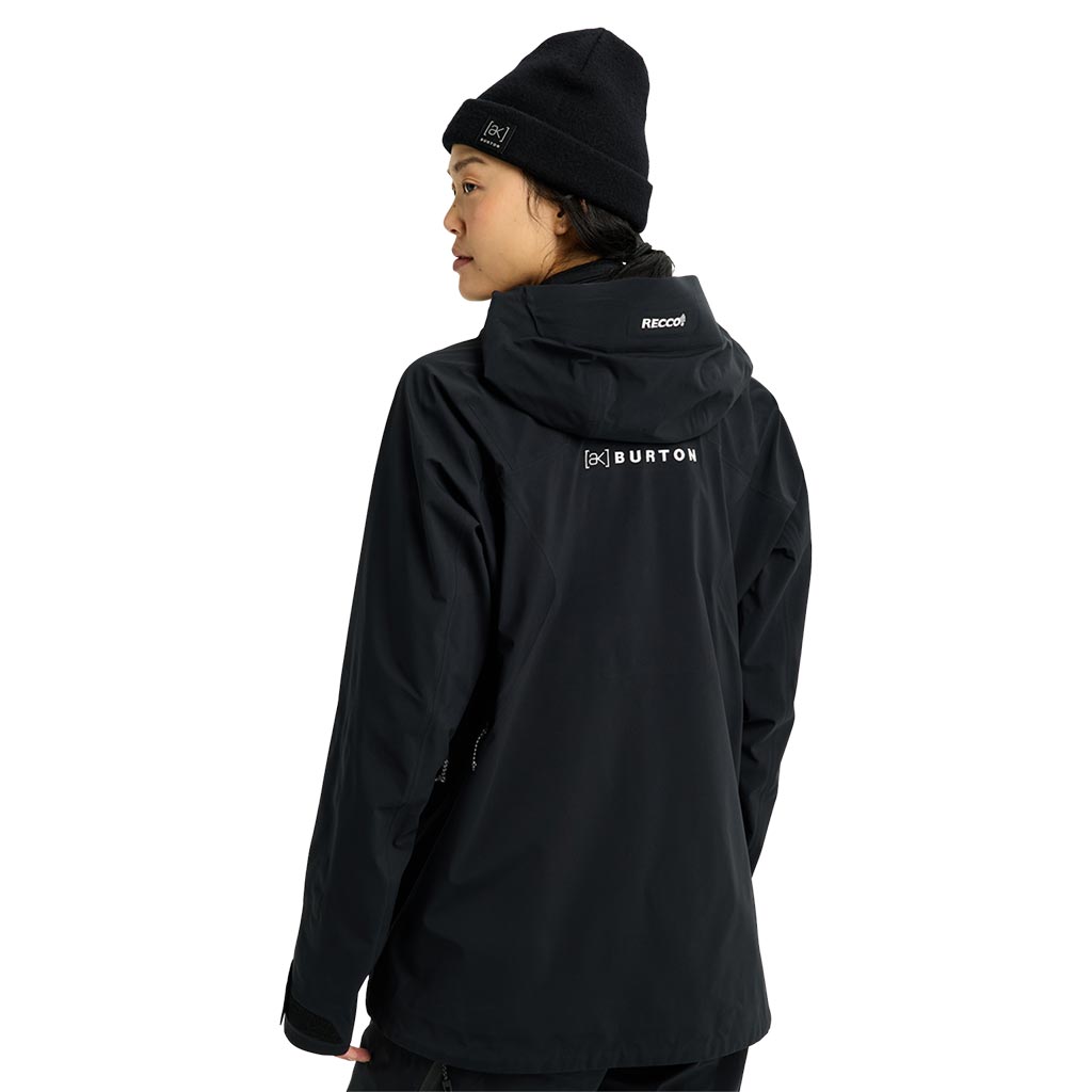 Burton 2026 Womens AK Tuvak Gore-Tex 3L Jacket - True Black