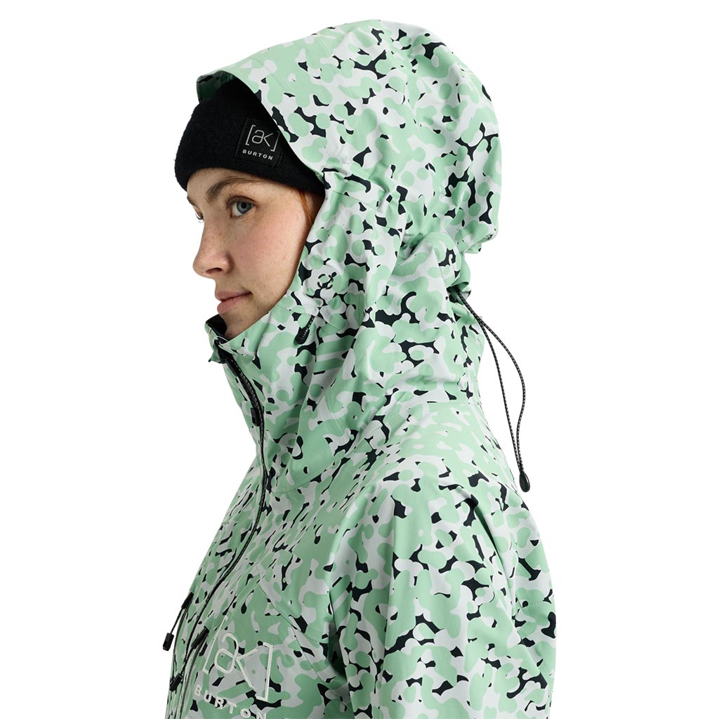 Burton 2026 Womens AK Tuvak Gore-Tex 3L Jacket - Sage Dot Camo