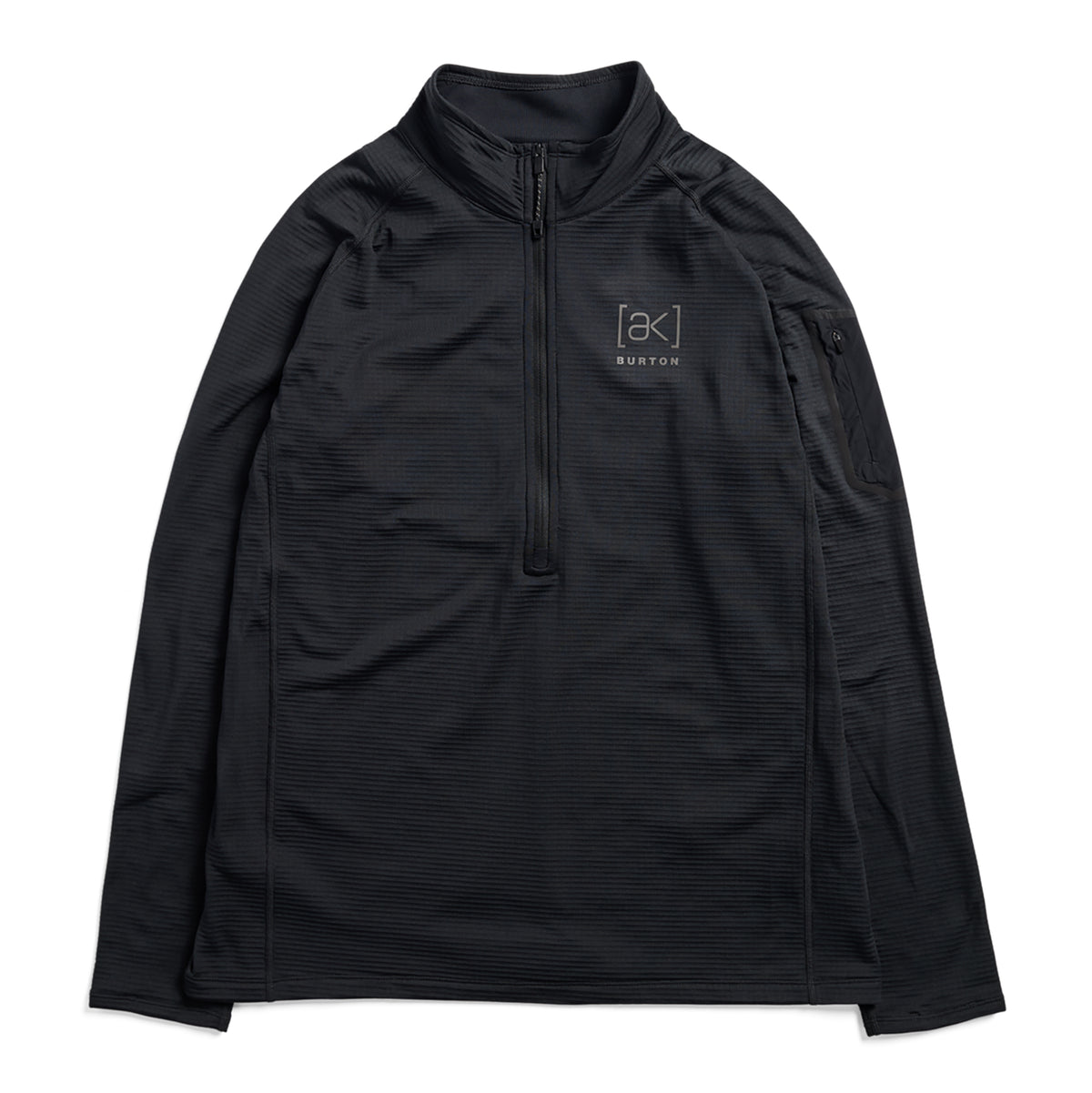 Burton 2027 AK Helium Halfzip Fleece - True Black